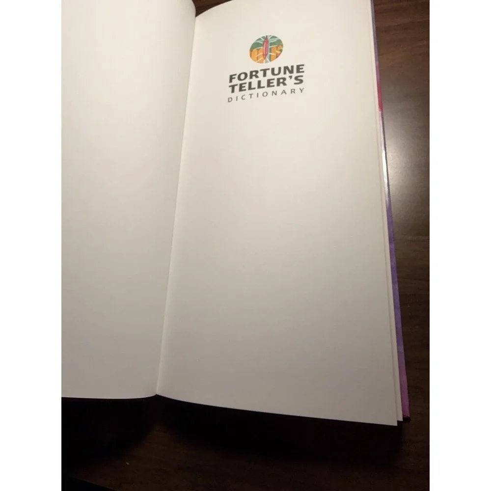 Fortune Teller's Dictionary by Antonia Beattie (2003, Hardcover)